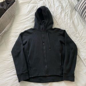 Faded black Lululemon Zip Hoodie